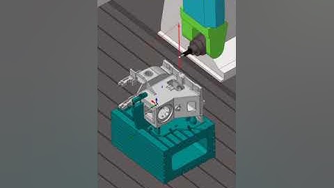 SprutCAM X: 5 Axis Milling Head-Head Simulation #sprutcam #cadcam #cnc #5axis #milling #simulation