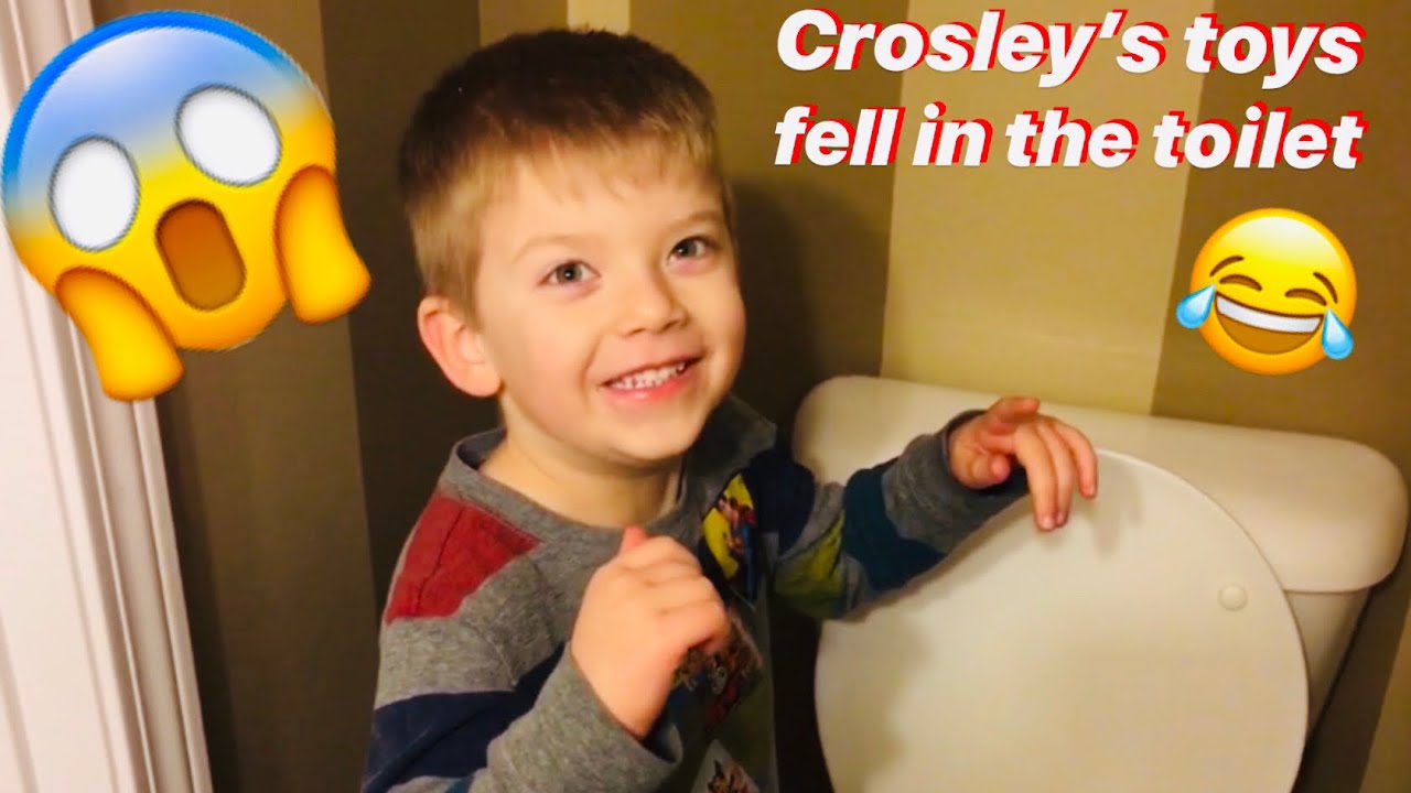 Toys fell in the Toilet YouTube