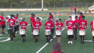 Humb Drumline Section At Bring The Heat Compeion In Baton Rouge Louisiana