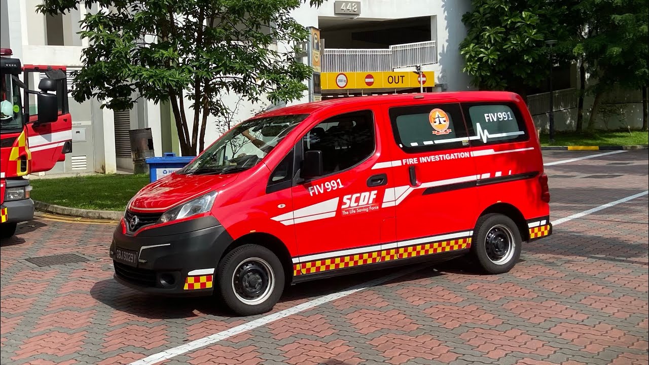 Fire Investigation - [RETURNING TO STATION] SCDF FIV991 - YouTube