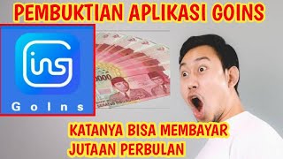BUKTI APLIKASI GOINS MEMBAYAR | Golns Indonesia screenshot 3
