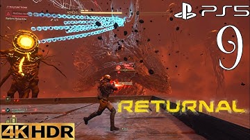 Returnal (PS5) Biome 3 Boss 4K 60FPS HDR Gameplay Part 9 Nemesis Boss Fight (FULL GAME)No Commentary