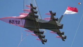 full video lomba layangan unik atraksi pesawat f16  sidoharjo ponorogo 2020