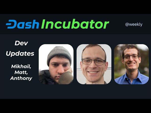 Video cover art for Dev Updates - Mikhail, Matt, Anthony | Incubator WEEKLY
