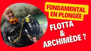 Fondamental pour débuter et progresser en plongée : la flottabilité, comprendre Archimède