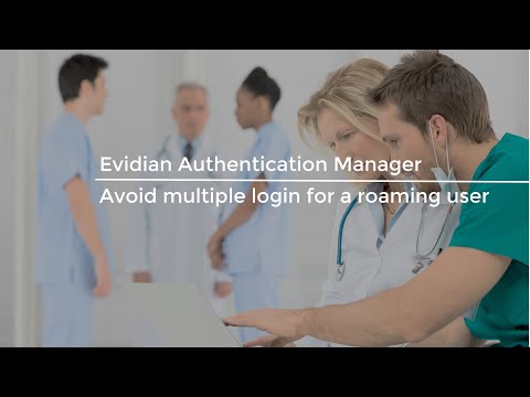 Evidian Authentication Manager - One login for a roaming user