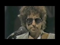 Bob Dylan on Late Night w David Letterman March 22, 1984 (improved audio)