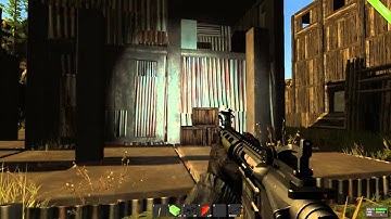 Rust Gameplay Part 2 (Base Raiding and Base Building, Rust Game)