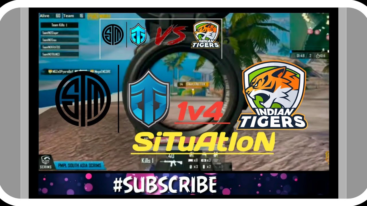 TSM | ENTITY vs TEAM IND 1VS4 SITUATION SHANOK IN PMPL HIGHLIGHTS