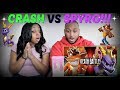 ScrewAttack "Crash VS Spyro | DEATH BATTLE!" REACTION!!!