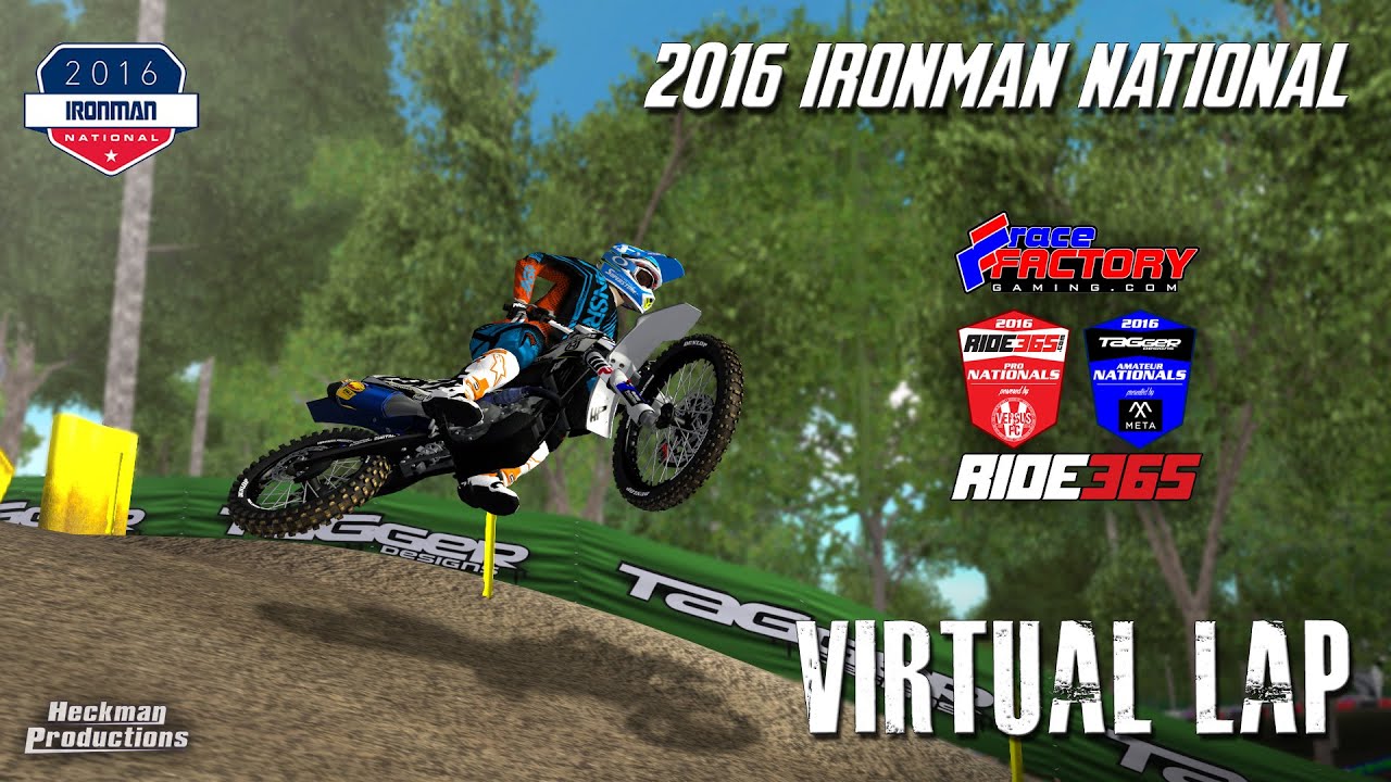 Mx Simulator - 2016 rF Nationals Rd 12 - Ironman Virtual Lap