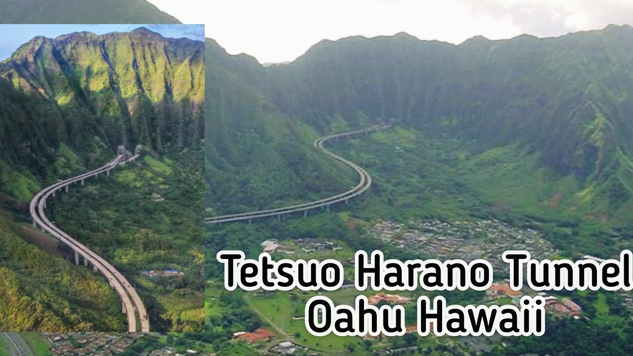 Amazing Road Tunnel Oahu Hawaii YouTube