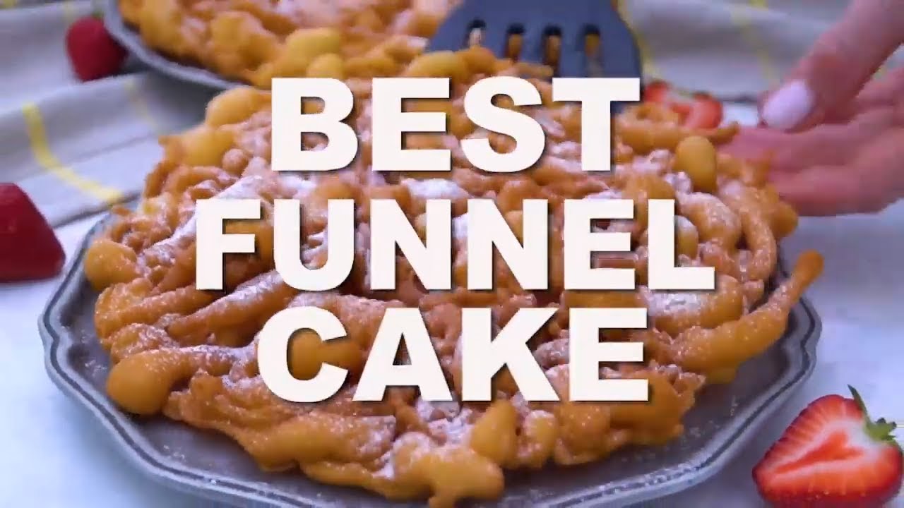 Funnel Cake Recipe YouTube