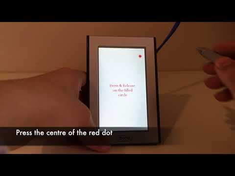 iZone How To Re calibrate your Touch Screen in an iZone System