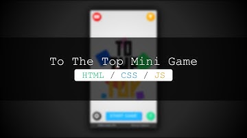 Speed Coding | Creating - Mini game with HTML/CSS/JAVASCRIPT ES6 #6
