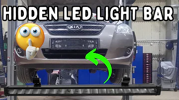 🤫 Hidden LED light bar Kia Ceed