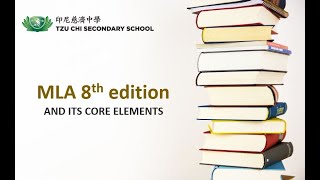 Research Skills: MLA 8th and Its Core Elements