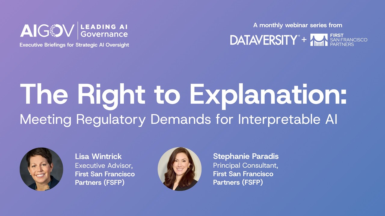 Thumbnail for Leading IAGOV: The Right to Explanation—Meeting Regulatory Demands for Interpretable AI