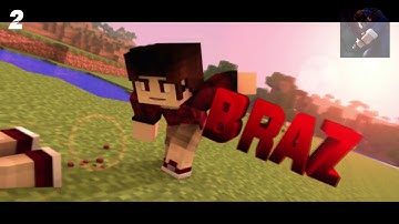 👍TOP 10 MINECRAFT INTRO ANIMTIONS / FANTROS FOR BRAZ