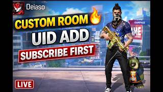🔴 FF SHORT LIVE | SUBSCRIBE + UID ADD 😱 | CUSTOM ROOM BD | DEIAS0