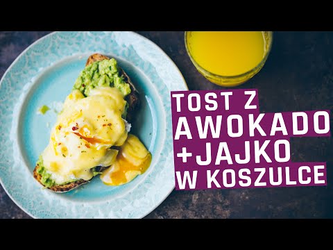 Wideo: Tost Z Awokado Z Jajkiem W Koszulce