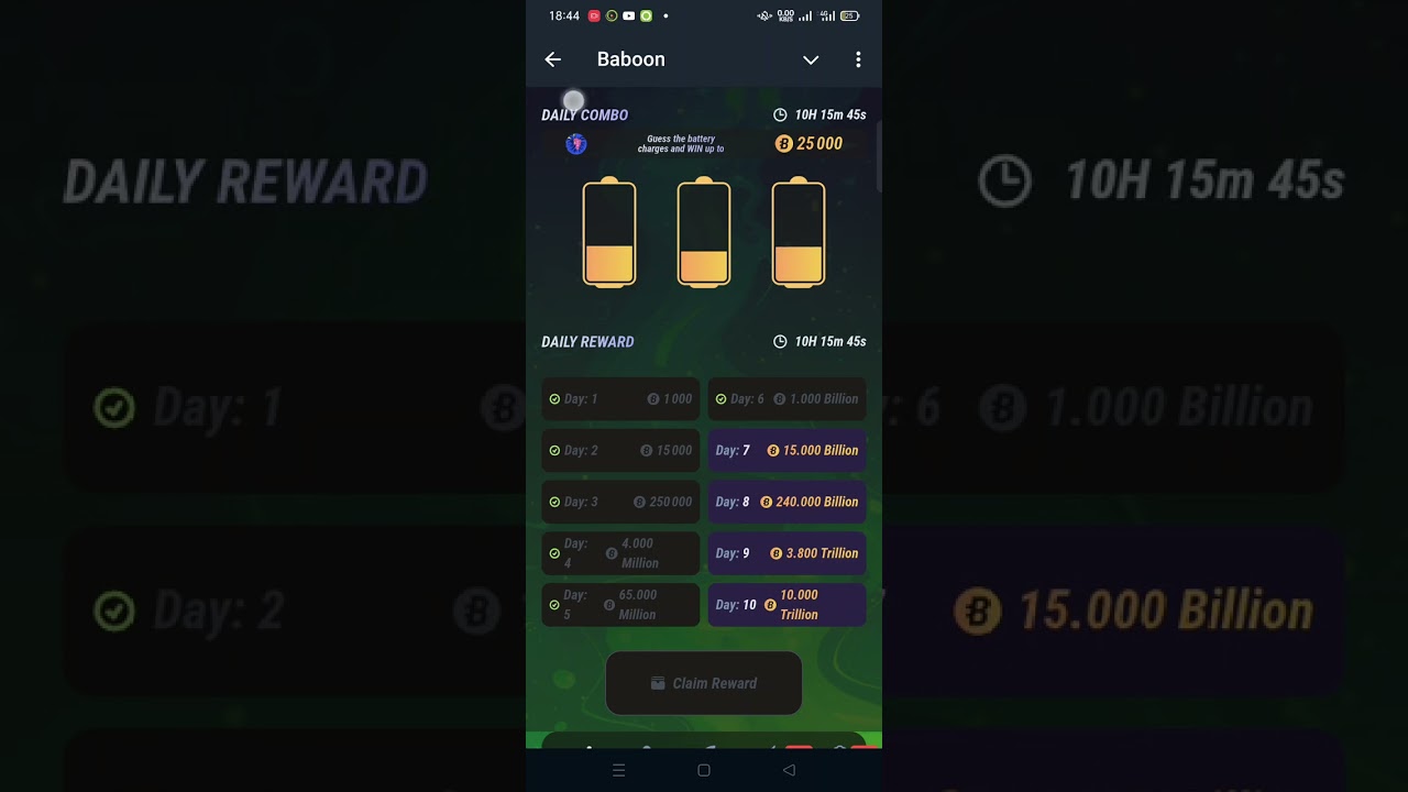 baboon daily combo today | 12 January baboon combo | baboon daily combo 12 January