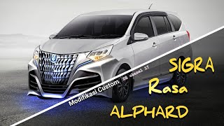 Daihatsu Sigra Becomes Alphard [digimods android] #sigra #calya #modifsigracalya | screenshot 4