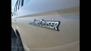 For sale, Toyota Land Cruiser 60 Custom wagon. 12H-T engine. €26,500