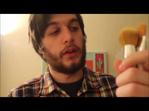 ASMR My First Face Brushing Video!