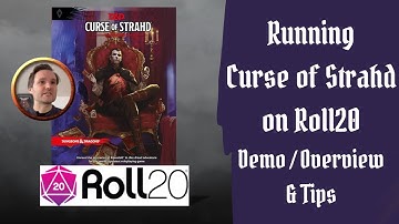 Running Curse of Strahd on Roll20! Demo/Overview + Tips for Running CoS on Roll20 VTT