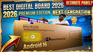 Intractive flat Panel Android -16 for Teachers 2026? 🤯 Benchmark MaxPro Ultra 16 I Review & Demo screenshot 1