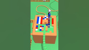 Stacky dash short gameplay #games #stackydash #shorts #stacky #supersonic