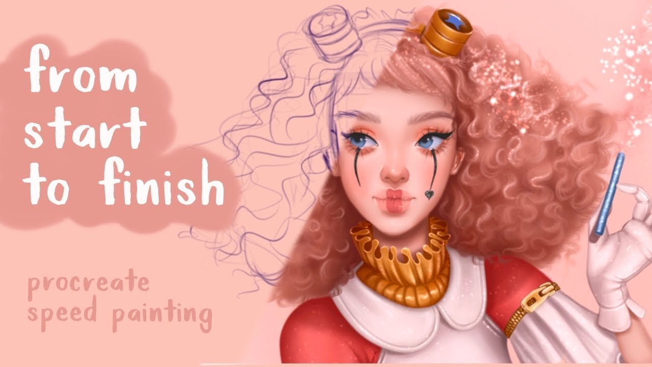 speed painting procreate