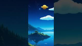 [space ambient music] drifting through silence | Instrumental Background Music #shorts