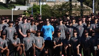 CJ Wilson at Area Code Baseball Training Camp: LA