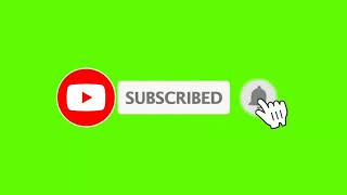 top free green screen subscribe button | no copyright