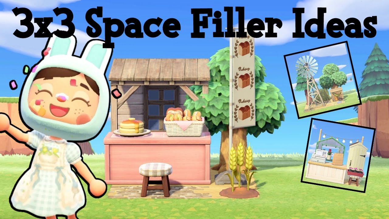 3x3 Space Filler Ideas Speed Build // Animal Crossing New Horizons YouTube