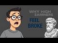 The Stoic Triangle: Why High Earners Still Feel Broke