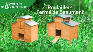 Les poulaillers en bois de la Ferme de Beaumont