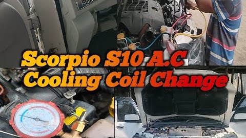 Mahindra Scorpio S10 Dashboard Open and Fitting Cooling Coil Change 🚗❄️