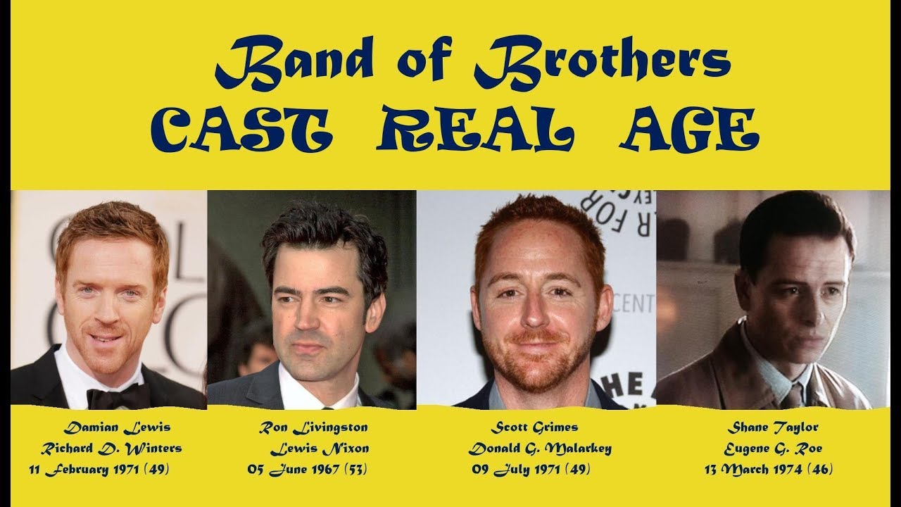 Band of Brothers Cast Age YouTube