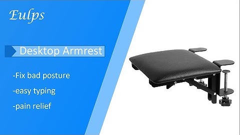 Ergonomic Desk Extender, Eulps Computer Arm Rest for Desk