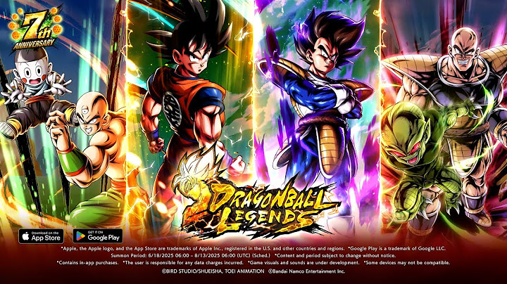 7th Anniversary vol.2 all characters trailer | DRAGON BALL LEGENDS