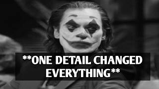 🚨 ONE DETAIL ABOUT YOU CHANGED THE ENTIRE STORY| joker motivation video| joker video