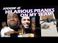 Hilarious Pranks on My Team (Plasti Dip/Fart Spray/Spider Box) - SKVNK LIFESTYLE EPISODE 65