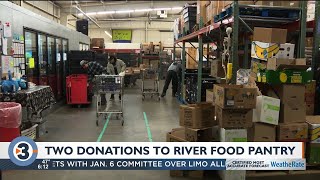 UScellular donates $5K to The River Food Pantry on Giving Tuesday