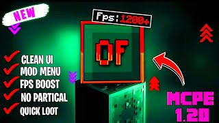 This Optifine Will Give You INSANE Fps boost || Minecraft PE Optifine 1.20