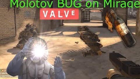 CS2 Mirage Molotov Bug after the final version