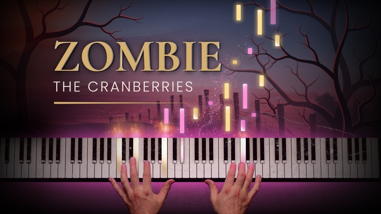 Zombie - The Cranberries | Peaceful Piano Cover & Tutorial (Intermediate)