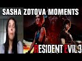 Sasha Zotova Funny And Scary Moments (Jill plays as Jill) - Resident Evil 3 Remake #1